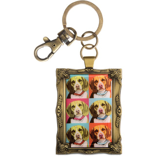 Beagle Woofhol - 2" x 2.75" Keychain