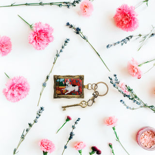 French Bulldog Muttisse - 2" x 2.75" Keychain