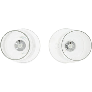 Mr. & Mrs. Gift Boxed 7 oz Glass Toasting Flute Set