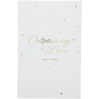 Mr. & Mrs. Gift Boxed 7 oz Glass Toasting Flute Set