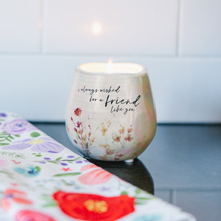 Friend 8 oz - 100% Soy Wax Candle Scent: Tranquility
