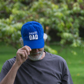 Dad Royal Blue Adjustable Hat