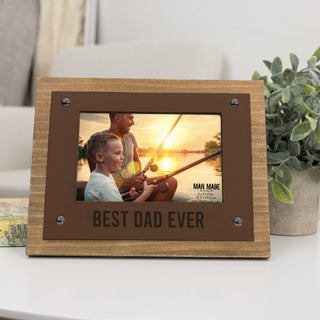 Dad 9" x 7" Frame (Holds 6" x 4" Photo)