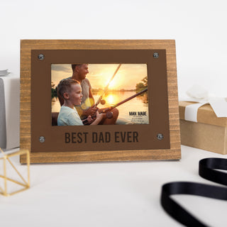 Dad 9" x 7" Frame (Holds 6" x 4" Photo)