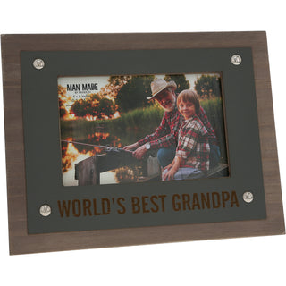 Grandpa 9" x 7" Frame (Holds 6" x 4" Photo)
