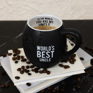World's Best Uncle 20 oz Embossed Mug