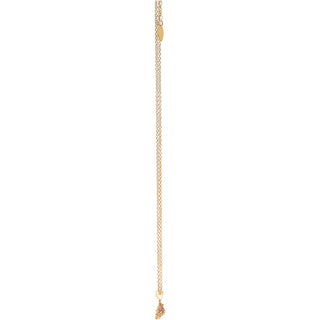 Happy Floral Burst Topaz Zircon - 16.5"-18.5" Inspirational 18K Gold Plated Gift Set