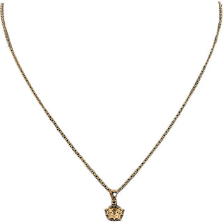 Believe Floral Burst Aquamarine Zircon - 16.5"-18.5" Inspirational 18K Gold Plated Gift Set