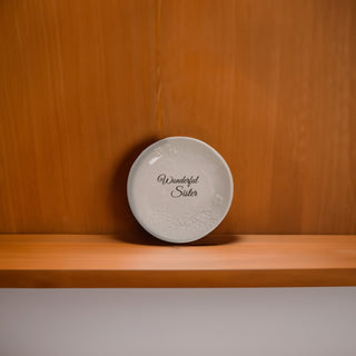 Sister 5" Ceramic Plate