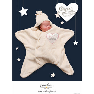 The Comfort Blanket Star Snuggler F17 - 8.25" x 11.25" Strut Card