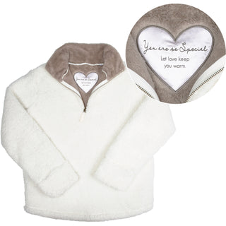 Someone Special XXL Sherpa Pullover Sweatshirt