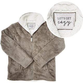 Cozy XXL Unisex Fleece Full Zip Sweatshirt