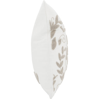Loved Vines - 16" Punch Needle Embroidered Pillow