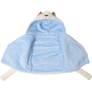 Beary Special Blue - 12-24 Months Toddler Bathrobe