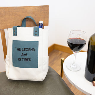 Legend Large Canvas Bottle Gift Bag