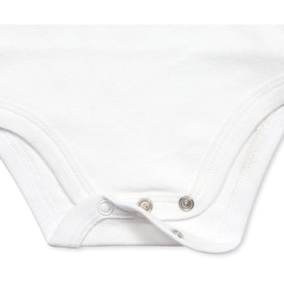 Lake 6-12 Months 3/4 Length Blue Sleeve Onesie