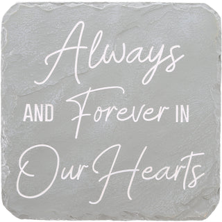 Always & Forever 7.75" x 7.75" Garden Stone