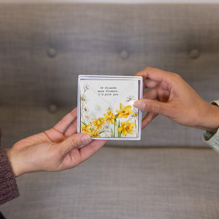 Pick You 10mm Silver-Plated Cubic Zirconia Flower Stud Earrings and 16.5"-18.5" Necklace