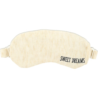 Sweet Dreams Knitted Eye Pillow Hot or Cold Gel Compress