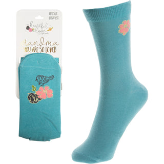 Grandma Ladies Cotton Blend Sock