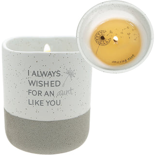 Aunt Like You 10 oz - 100% Soy Wax Reveal Candle Scent: Tranquility