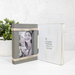 Mom Like You 5.5" x 7.5" Hinged Sentiment Frame (Holds 4" x 6" Photo)