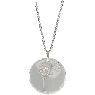 Someone Special 16.5"-18.5" Engraved Rhodium Plated Necklace