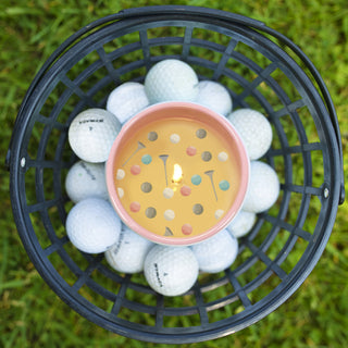 Golf Life 8 oz 100% Soy Wax Reveal, Single Wick Candle Scent: Tranquility