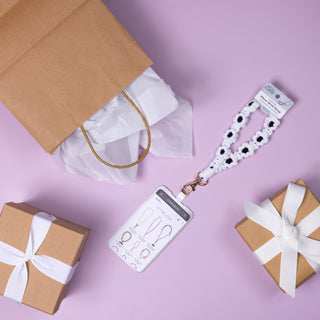 Anemone Wristlet Crocheted Hands-Free Wrist Strap