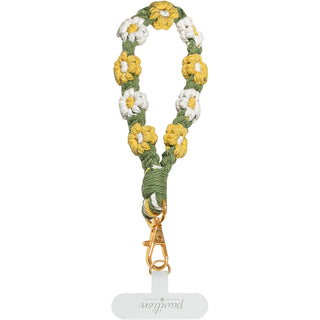 Daisy Wristlet Crocheted Hands-Free Wrist Strap