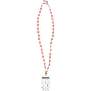 Cherry Blossom Crossbody Crocheted Phone Lanyard