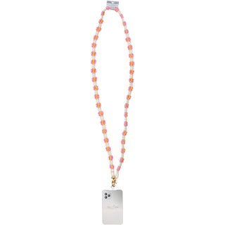 Cherry Blossom Crossbody Crocheted Phone Lanyard