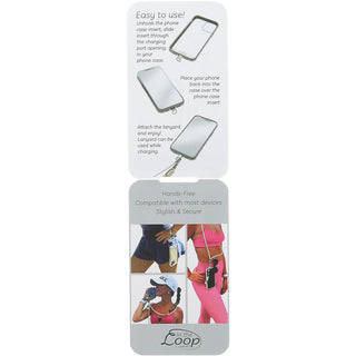 Cross Beaded Hands-Free Wrist Strap