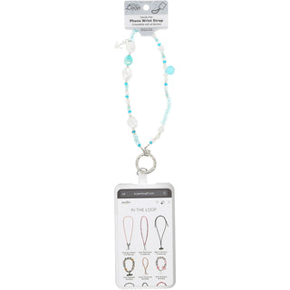 Lake Beaded Hands-Free Wrist Strap