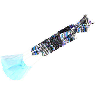 Purple Haze Mask Ties Set of 2 - 48" x 2.5"