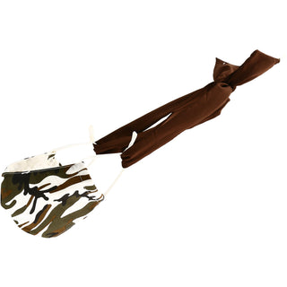 Dark Chocolate Mask Ties-Set of 2 - 48" x 1.25"