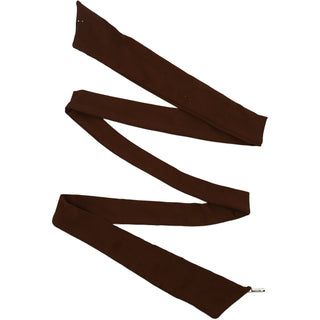 Dark Chocolate Mask Ties-Set of 2 - 48" x 1.25"