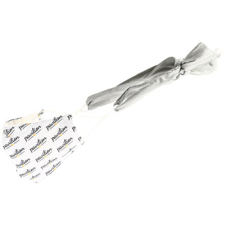 Silver Shimmer Mask Ties Set of 2 - 48" x 1.25"