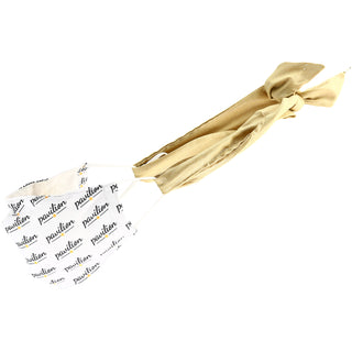 Gold Shimmer Mask Ties Set of 2 - 48" x 1.25"