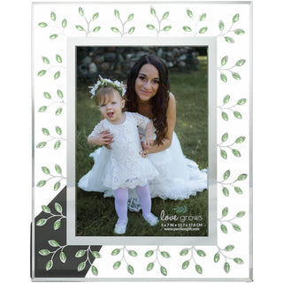 Green Gems 8" x 10" Frame (Holds 5" x 7" Photo)
