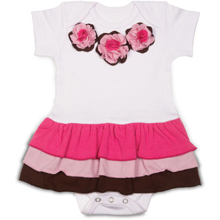 Strawberry Sundae 9-12 Months Onesie Dress