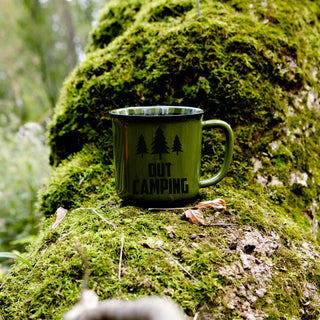 Out Camping 18 oz Mug