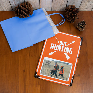 Out Hunting 8" x 11.75" Tin Frame (Holds 6" x 4" Photo)