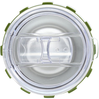 Out Camping 20 oz Travel Tumbler with 3D Silicone Wrap