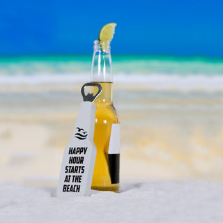 Beach 7" Bottle Opener Magnet