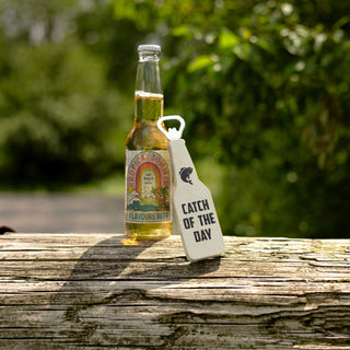 Fishing 7" Bottle Opener Magnet