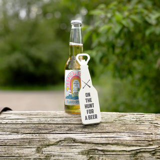 Hunting 7" Bottle Opener Magnet