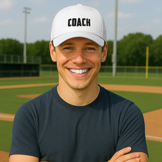 Coach White Adjustable Hat