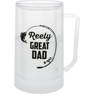 Reely Great 12 oz Freezer Stein