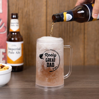 Reely Great 12 oz Freezer Stein
